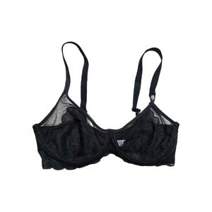 HSIA Women's Underwire Bra Minimizer Lace Foral Bra Unlined Unpadded 34DD